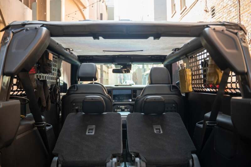 DV8 21-24 Ford Bronco 2-Door Rear Window Pocket Molle Panels