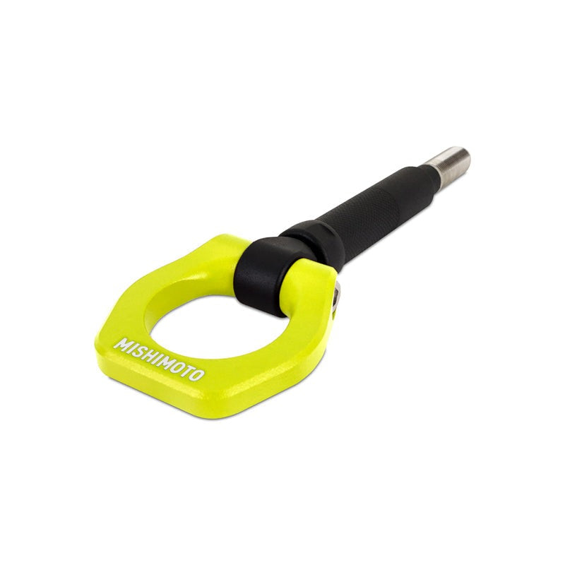 Mishimoto Neon Yellow Racing Front Tow Hook - 2018-2021 Subaru WRX / 2013-2016 Scion FR-S / 2013-2021 Subaru BRZ / 2017-2020 Toyota 86
