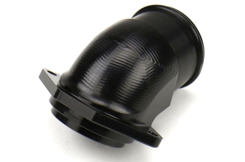 IAG Replacement Blow Off Valve Elbow Black - Subaru Models (inc. 2002-2007 WRX / 2004-2020 STi)