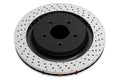 DBA 4000 Series XD Crossdrilled Dimpled Rear Rotor - 2017-2021 Subaru STI