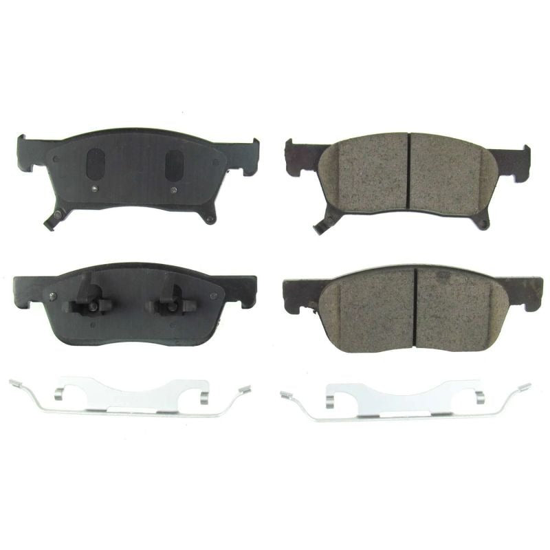 Power Stop Z17 Evolution Ceramic Brake Pads w/Hardware - Front - 2019-2023 Subaru Ascent