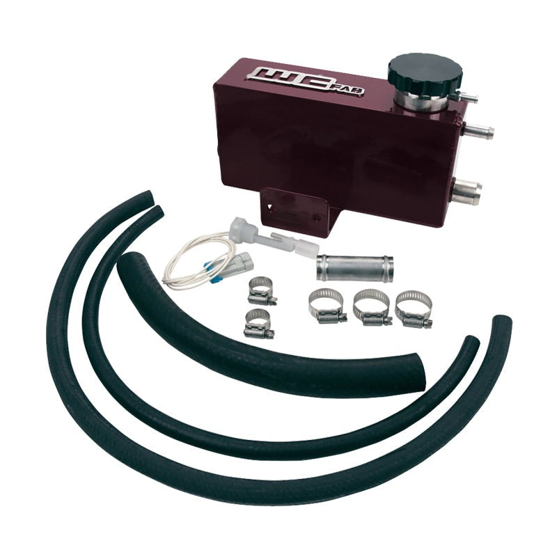 Wehrli 01-07 GM Duramax LB7/LLY/LBZ Twin Turbo Style Coolant Tank - RAW