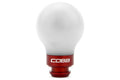 COBB Tuning Delrin Shift Knob White/Red 5MT - Subaru 5MT Models (inc. 2002-2014 WRX)