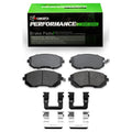 R1 Concepts R1 Performance Sport Front Brake Pads & Hardware Kit - 2002-2007 Subaru WRX