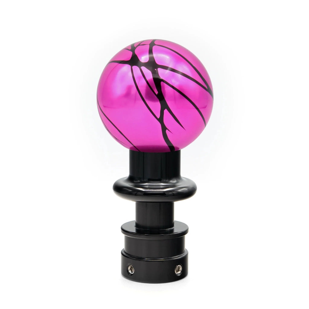 Billetworkz Automatic Shifter - Pink w/ Black Splash - Fits Subaru CVT: Forester (2019-2024)