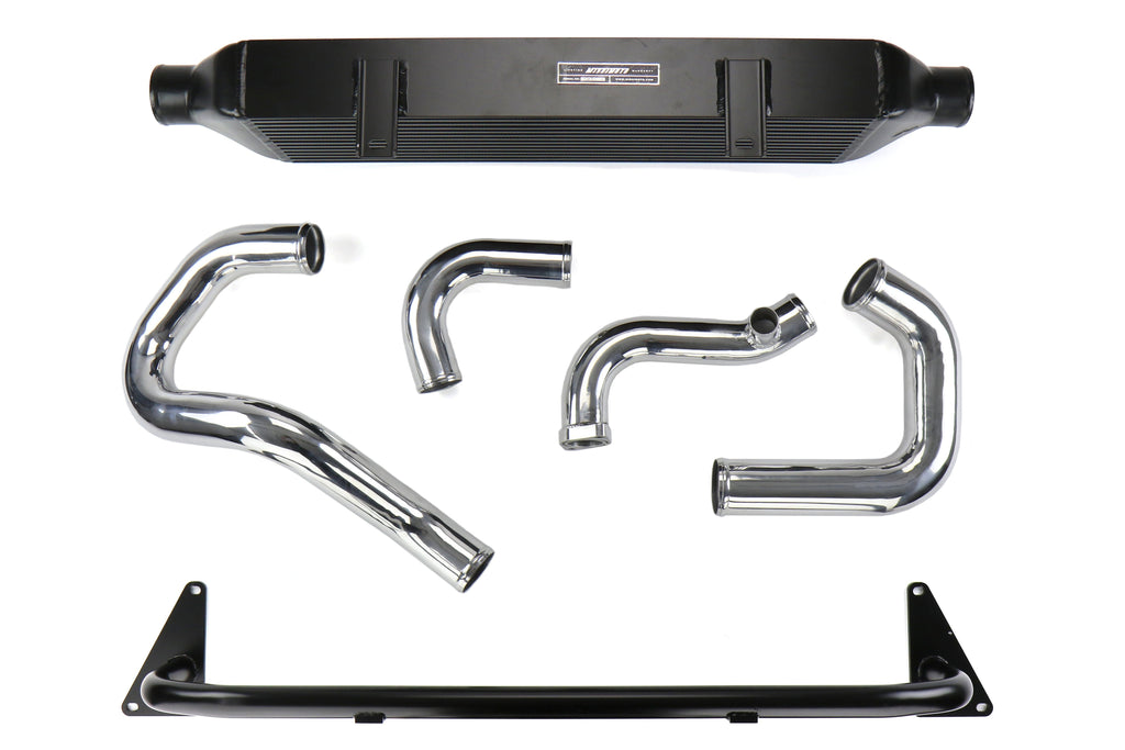 Mishimoto Front Mount Intercooler Kit Black - 2015-2021 Subaru WRX