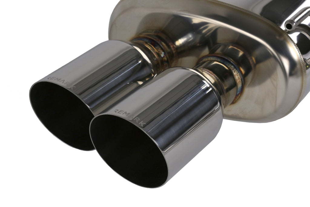 Remark 4 Inch Quad Exit Catback Exhaust System - 2015-2020 Subaru WRX / STI