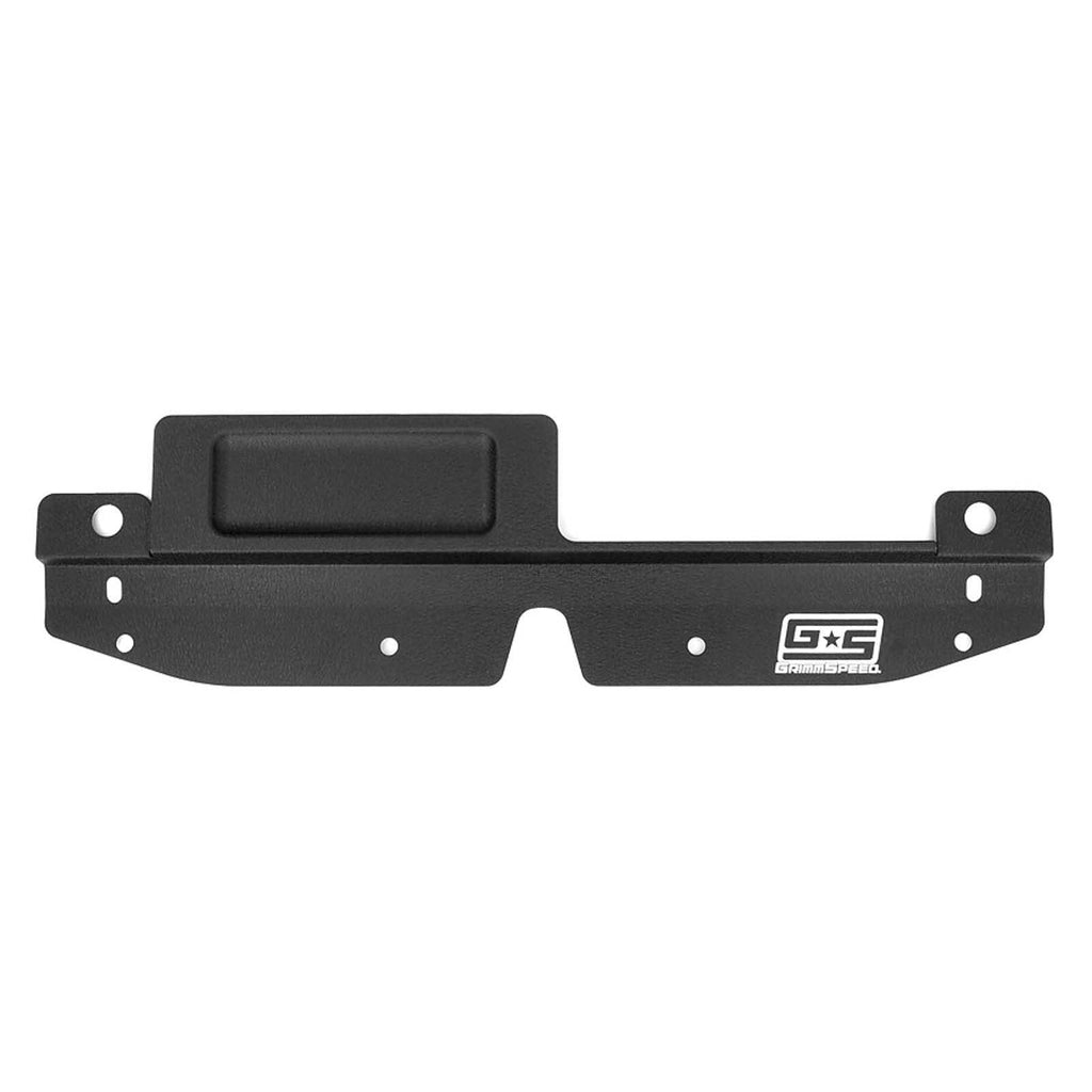 GrimmSpeed Radiator Shroud w/ Tool Tray Black - 2008-2014 Subaru WRX/STI