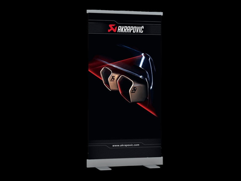 Akrapovic Pull Up Banner CAR - Corvette C8 - 801929