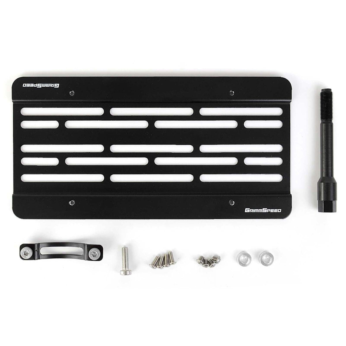 GrimmSpeed License Plate Relocation Kit - 2002-2007 Subaru WRX/STI