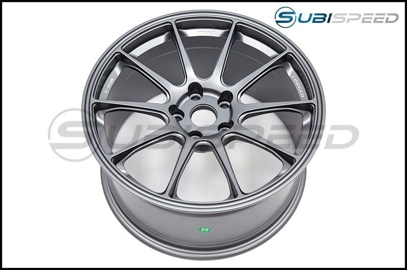 Titan 7 T-R10 Satin Titanium 18x9.5 +40 5x114.3 (Single Wheel) - 2015-2024 Subaru WRX / 2015-2021 STI / 2019-2023 Forester