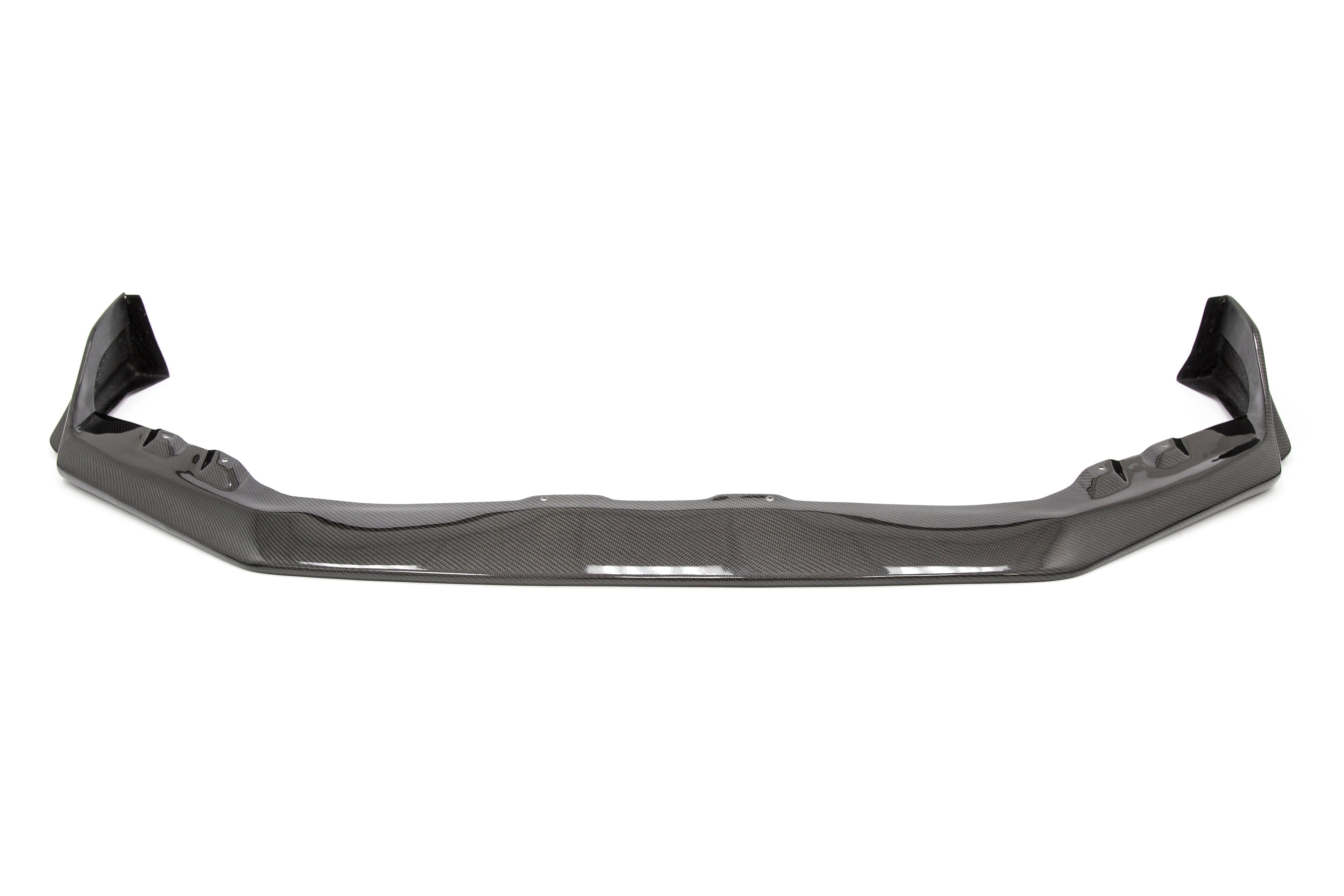 OLM S208 Style Carbon Fiber Front Bumper Lip - 2015-2017 WRX / STI