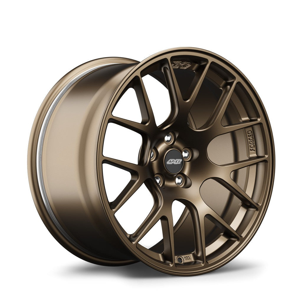 Apex EC-7R Forged Satin Bronze 17x9 +35 5x100 (Single Wheel) - 2013-2024 Subaru BRZ / Scion FR-S / Toyota GR86 / 2014-2018 Subaru Forester