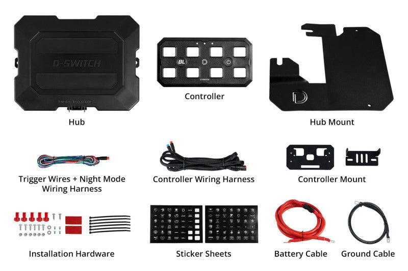 Diode Dynamics D-Switch Kit - 2018-2026 Subaru Crosstrek