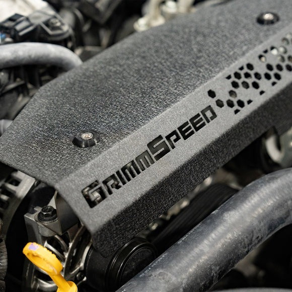 GrimmSpeed Pulley Cover - Black - 2022-2024 Subaru WRX