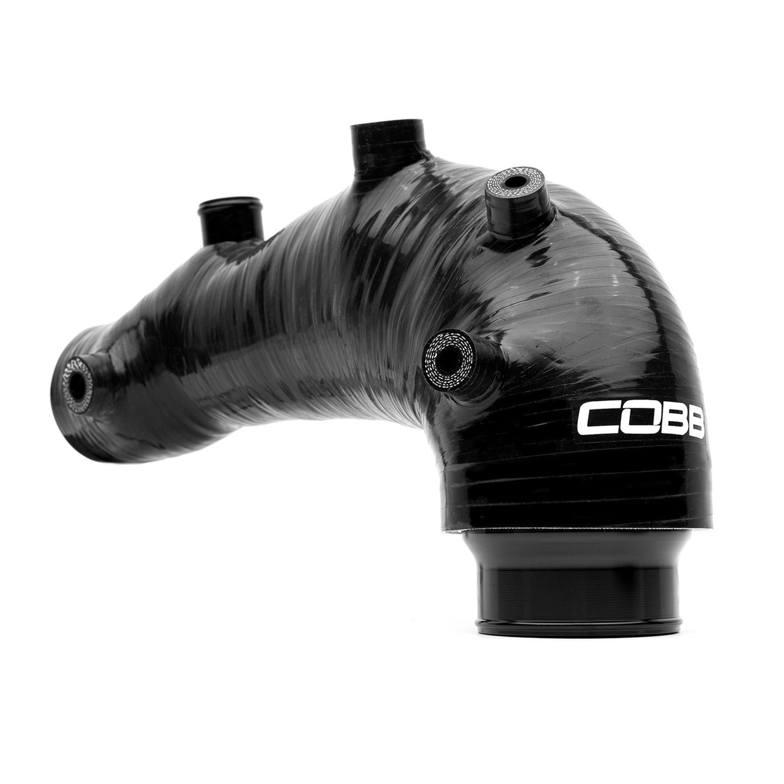 COBB Silicone Turbo Inlet V2 - Black - 2008-2021 Subaru STI