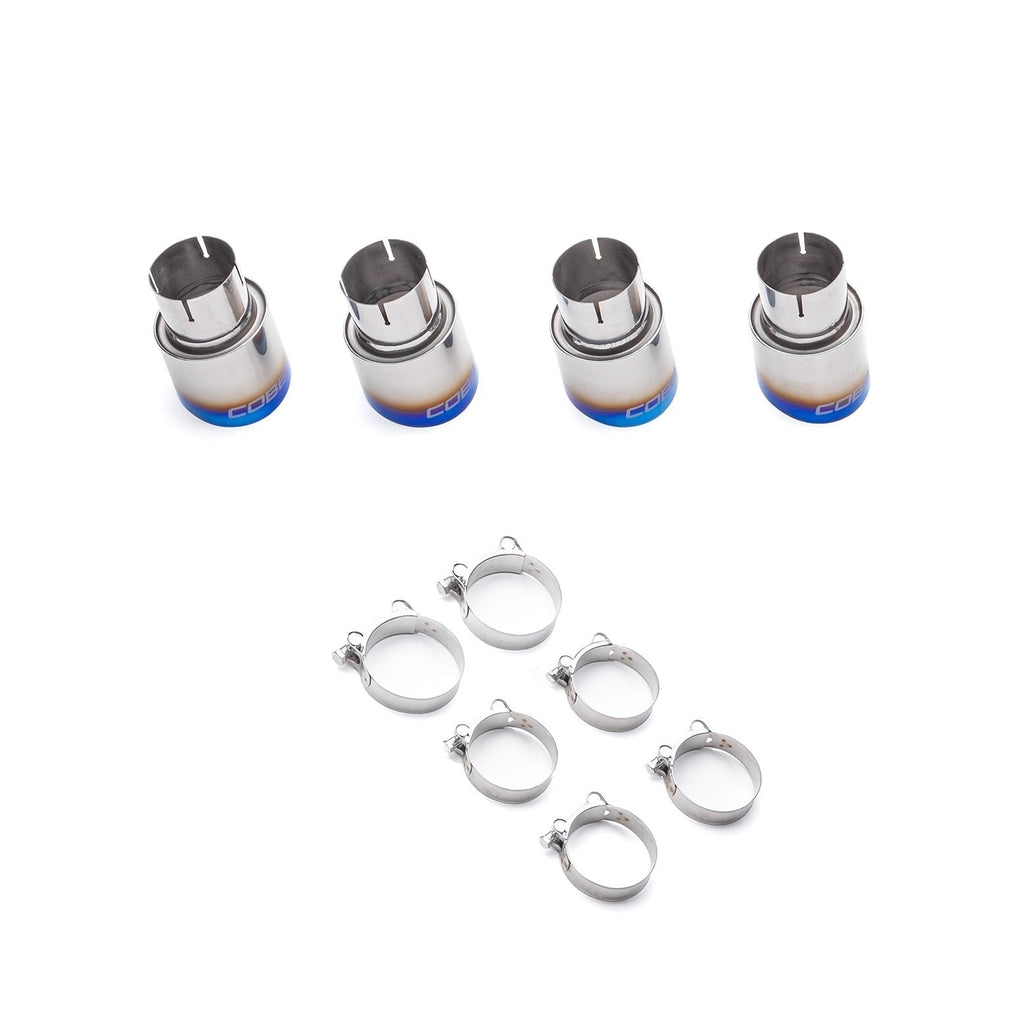 COBB Subaru Blued Titanium Tip Kit - 2011-2014 Subaru WRX / 2011-2021 STI