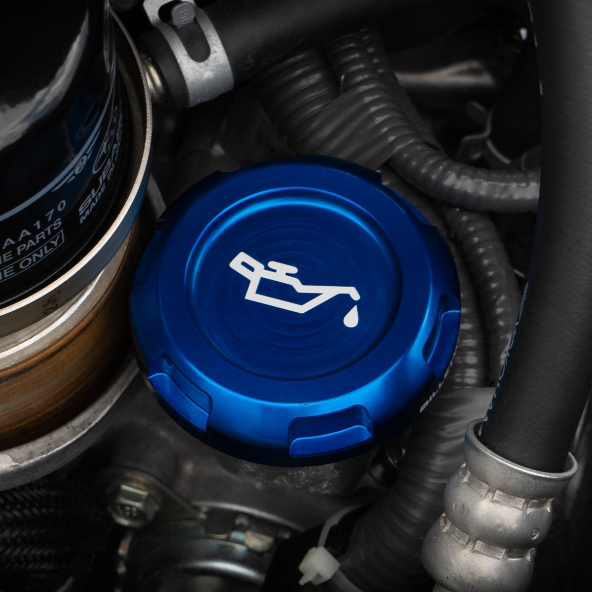 Billetworkz Engine Bay Caps - Subaru WRX/STI 2002-2007
