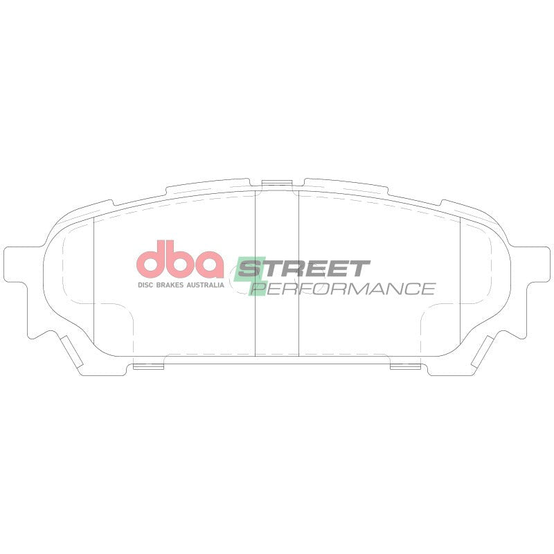 DBA SP500 Brake Pads - Rear - 2004-2008 Subaru Forester