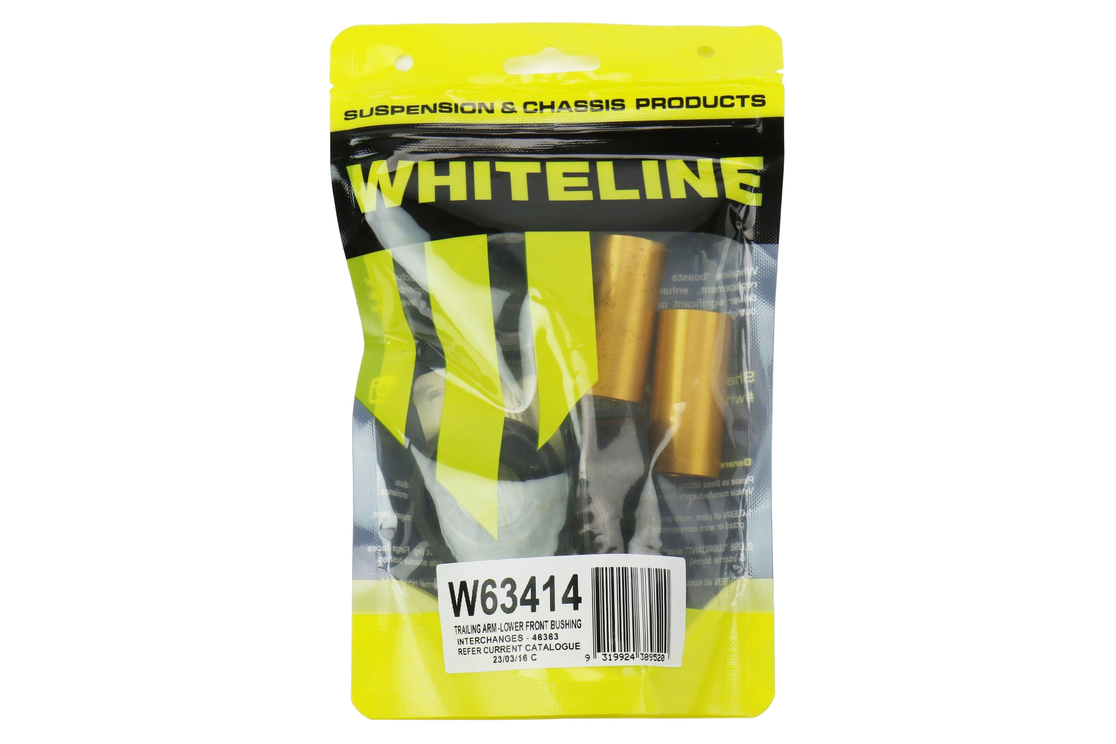 Whiteline Rear Trailing Arm Front Bushing Kit - 2013-2021 Scion FR-S / Subaru BRZ / Toyota 86 / 2015-2021 Subaru WRX / STI