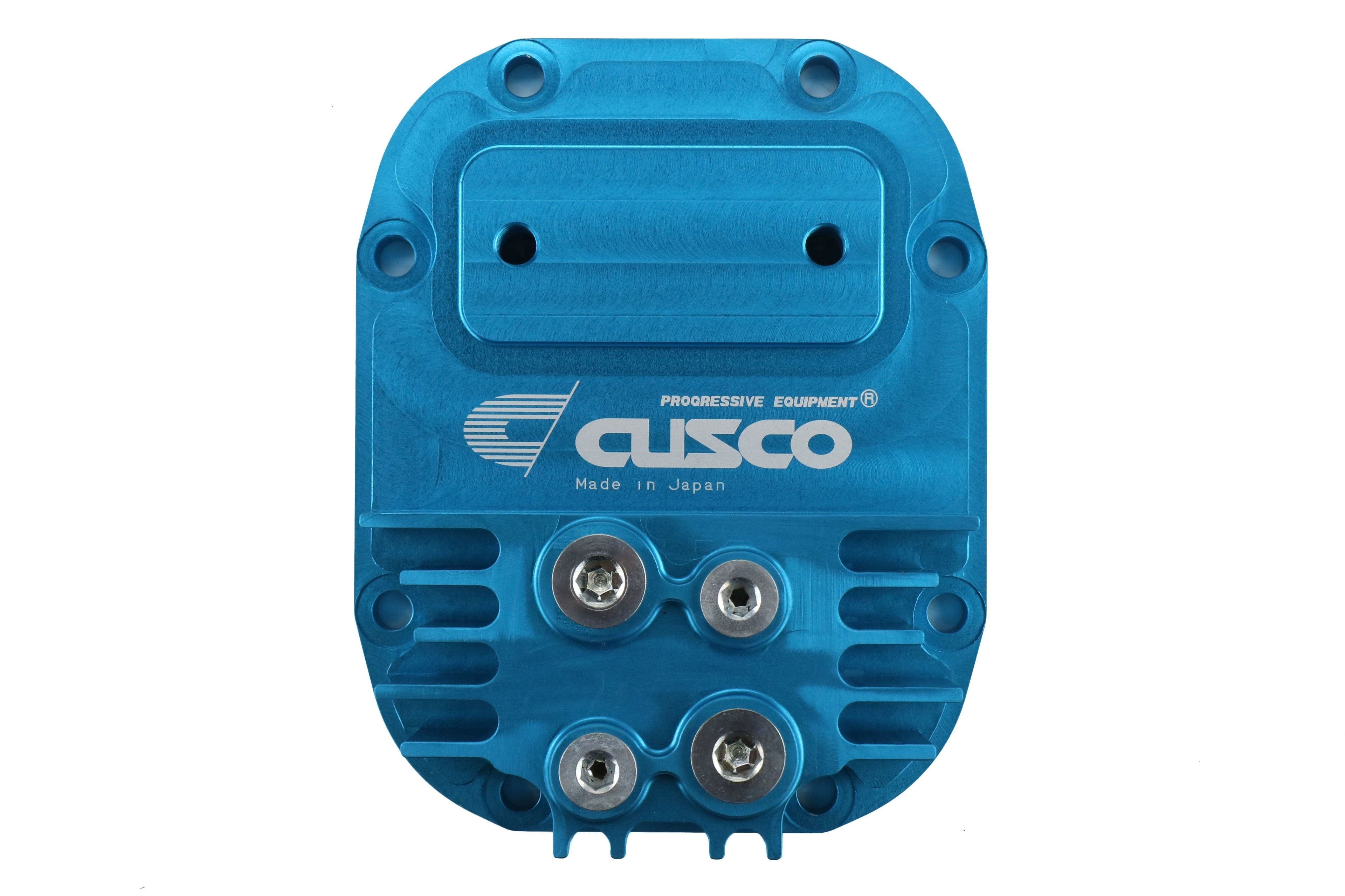 Cusco Increased Capacity Rear Differential Cover Blue R180 - 2004-2021 Subaru STI