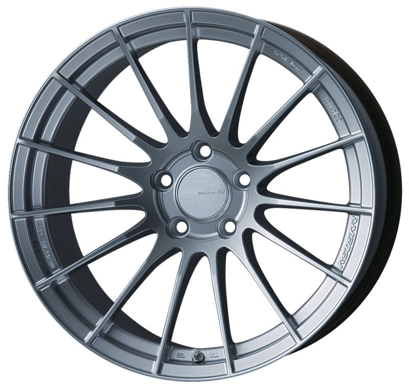 Enkei RS05-RR 18x9.5 35mm ET 5x120 72.5 Bore - Sparkle Silver Wheel (Single Wheel)
