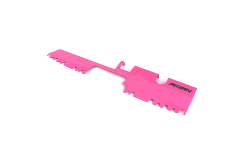 PERRIN Radiator Shroud (Hyper Pink) - 2015-2021 Subaru WRX / STI