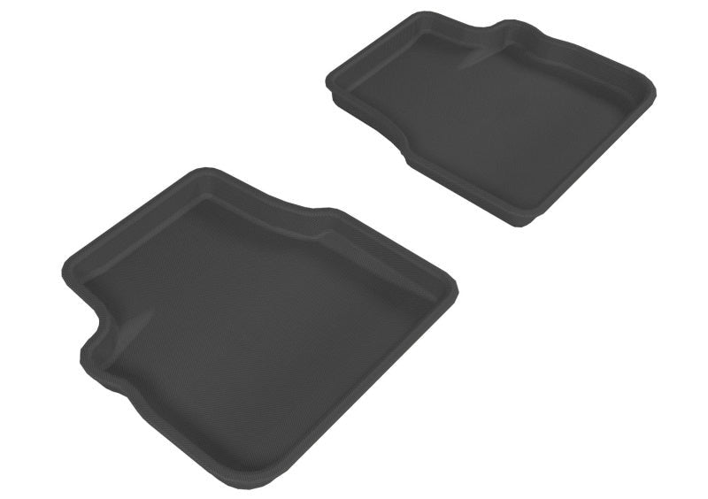 3D MAXpider Kagu Floor Mat - Black - 2nd Row - 2009-2013 Subaru Forester / 2009-2011 Subaru Impreza / 2009-2014 Subaru WRX / 2009-2013 Subaru STI