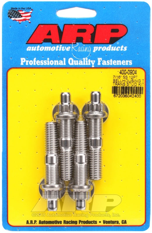 ARP 7/16in SS 12pt bellhousing to trans stud kit