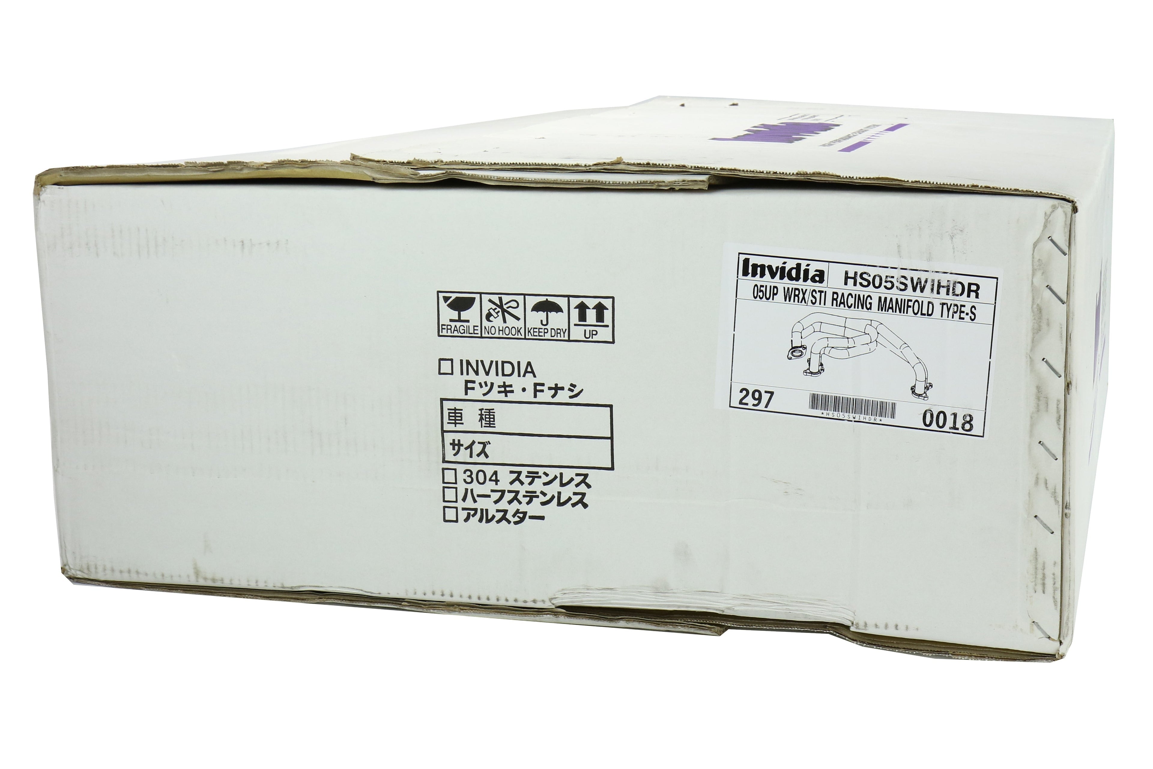 Invidia Equal Length Race Exhaust Manifold - Subaru Models (Inc. 2005-2021 STI / 2008-2014 WRX)