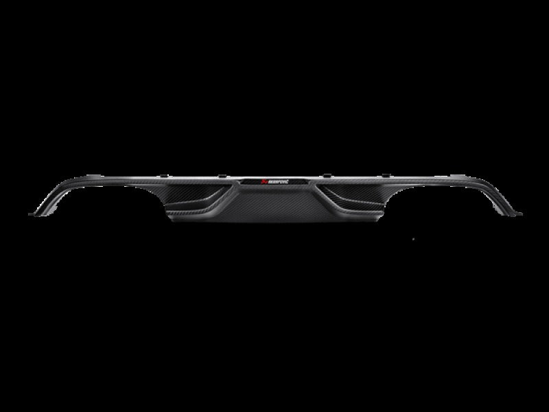 Akrapovic Rear Carbon Fiber Diffuser Matte for 2015-2017 BMW X5M (F85) - DI-BM/CA/2