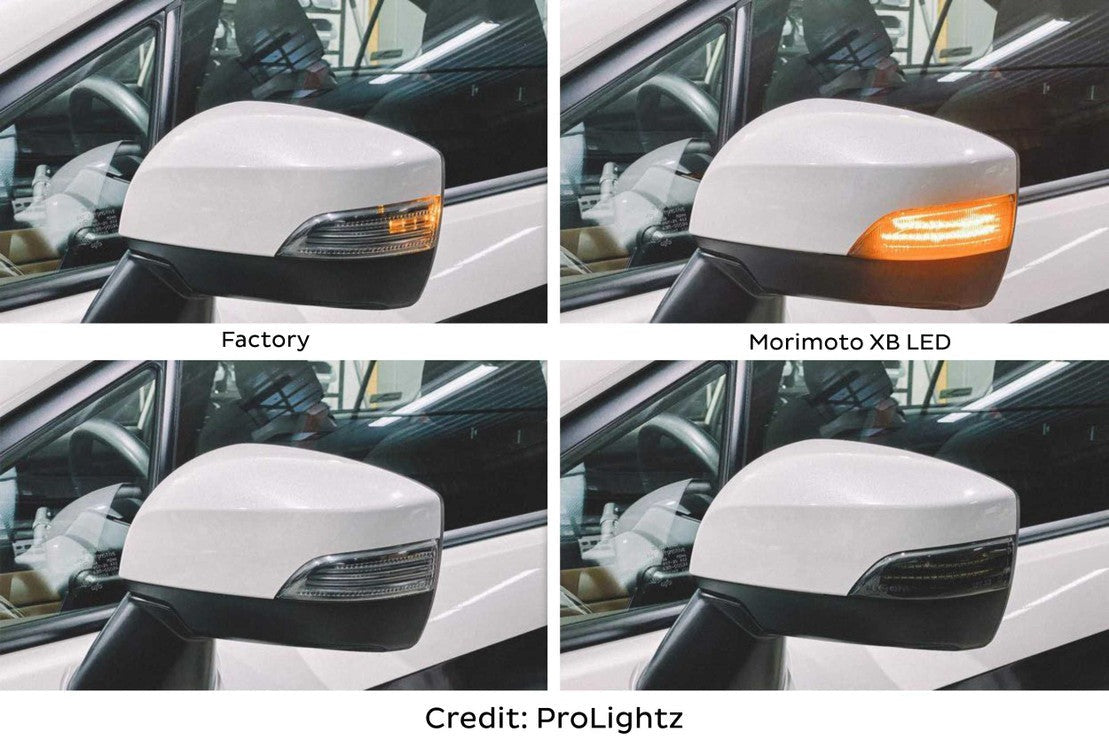 Morimoto XB LED Side Mirror Lights Amber - Subaru Models (inc. 2015-2021 WRX / STI / 2010-2017 Outback)