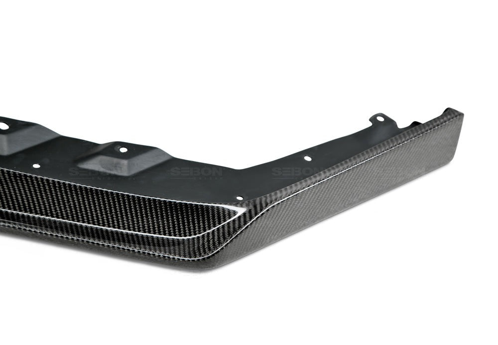 Seibon MB3 Carbon Fiber Front Lip - 2015-2017 Subaru WRX / STI