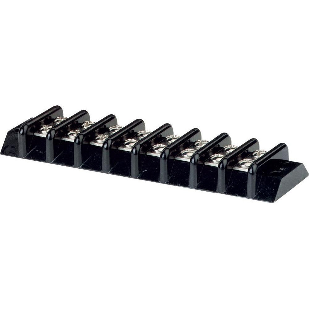 Blue Sea 2508 Terminal Block 30A 8 Circuit with Mounting Hardware