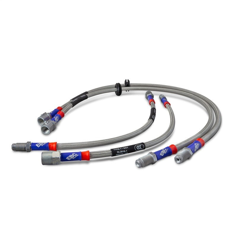 EBC Stainless Steel Brake Line Kit - 2014-2018 Subaru Forester SJ 2.0T