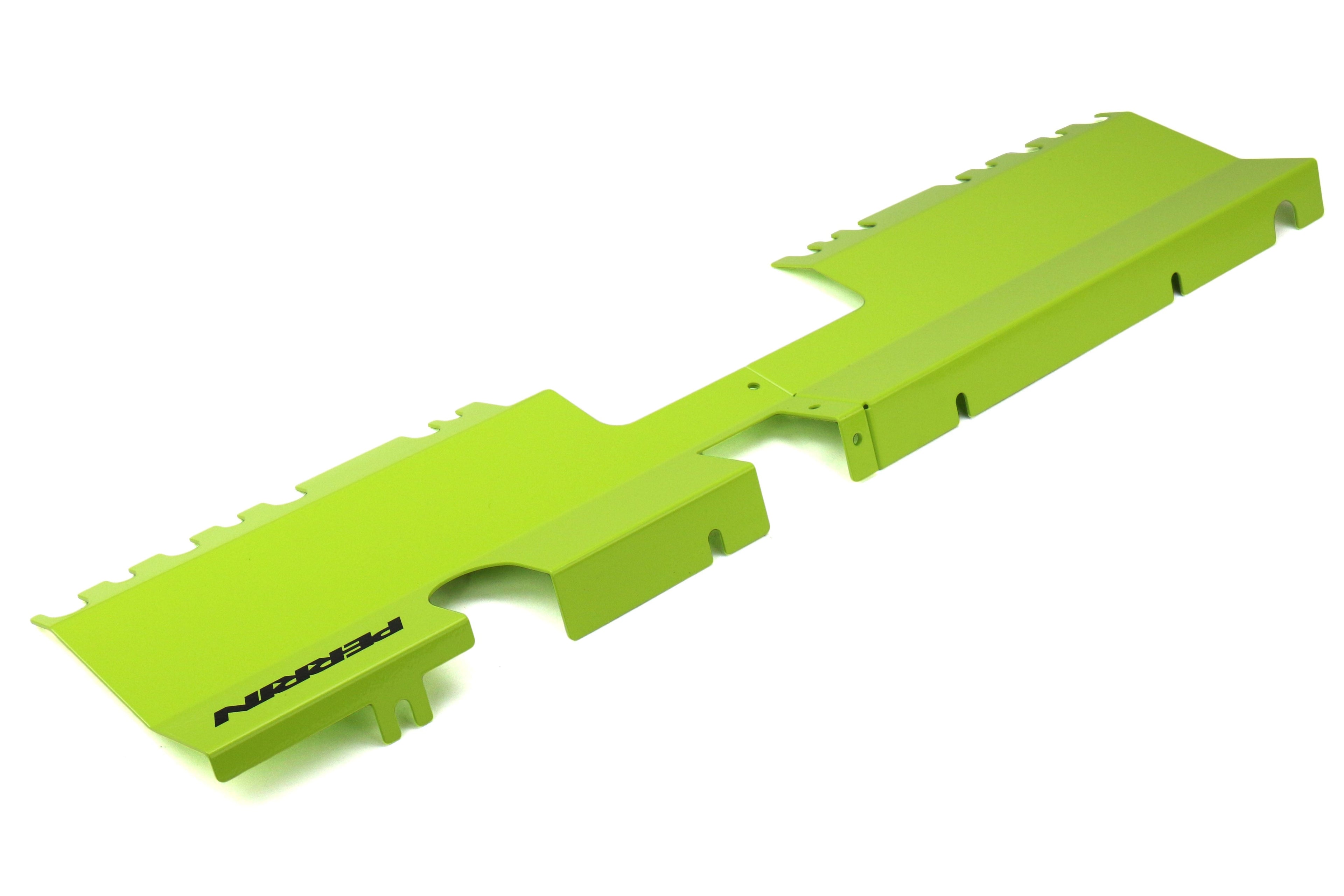 Perrin Radiator Shroud (Use With & Without OEM Intake Scoop) Neon Yellow - 2015-2021 Subaru WRX / STI