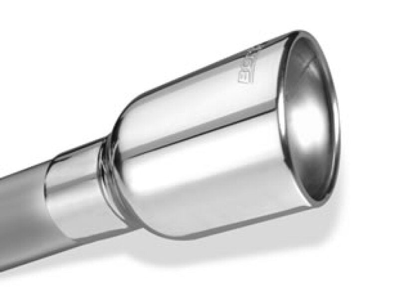 Borla Single Round Rolled Rear Right Exit Exhaust - 2013-2014 Subaru Impreza / XV Crosstrek 2.0L