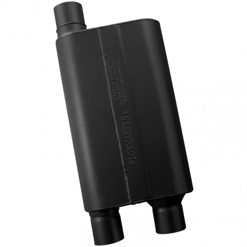 Flowmaster 80 Series 2.5-Inch Offset Inlet / Dual 2.5-Inch Outlets Muffler - 42583