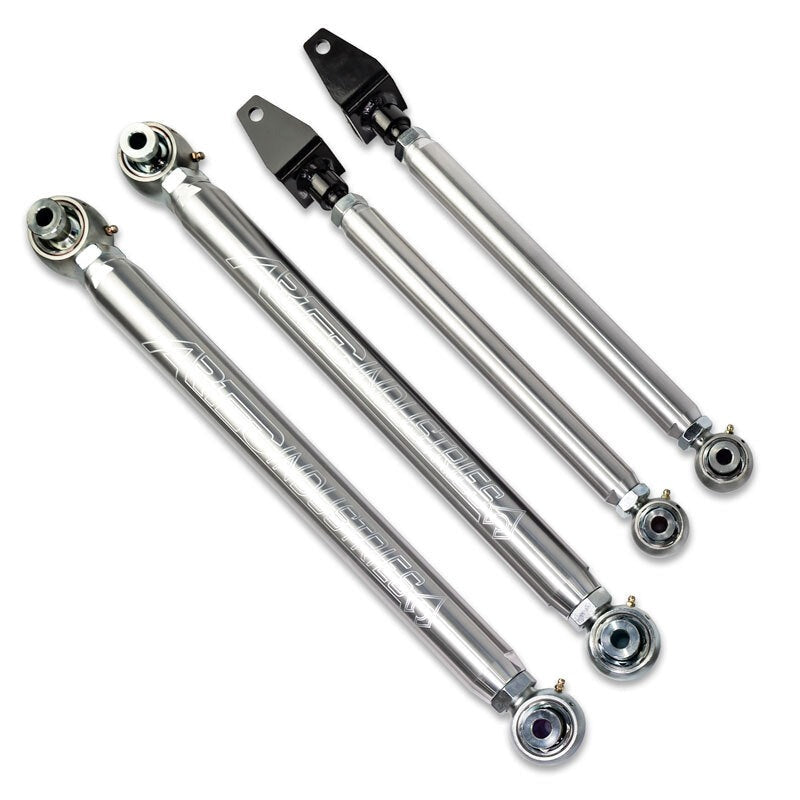 Artec Industries 07-18 Jeep Wrangler JK Aluminum Mid Arm Kit - Front Only