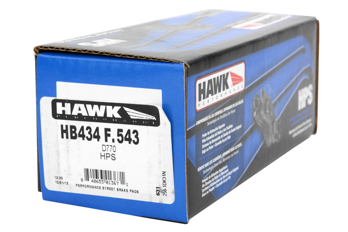 Hawk D770 HPS Street Rear Brake Pads- 2002-2003 Subaru WRX / 2005-2008 Legacy GT