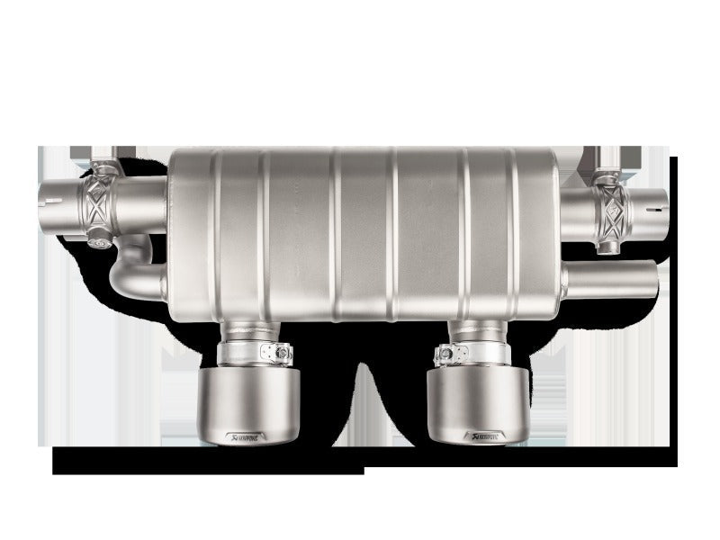 Akrapovic Slip-On Line Titanium with Titanium Tips for 2016-2017 Porsche 911 Carrera S/4/4S/GTS (991.2) - S-PO/TI/5H