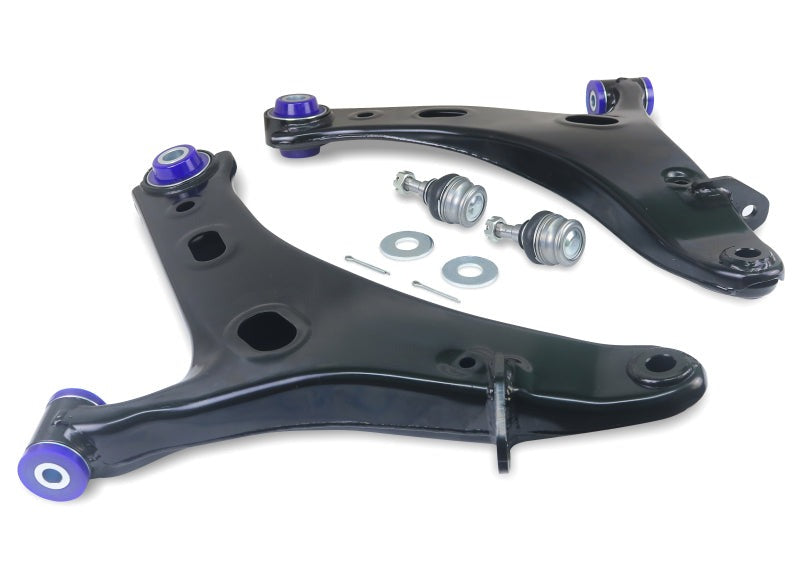 SuperPro Front Lower Control Arm Set w/Bushings - 2013-2018 Subaru Forester