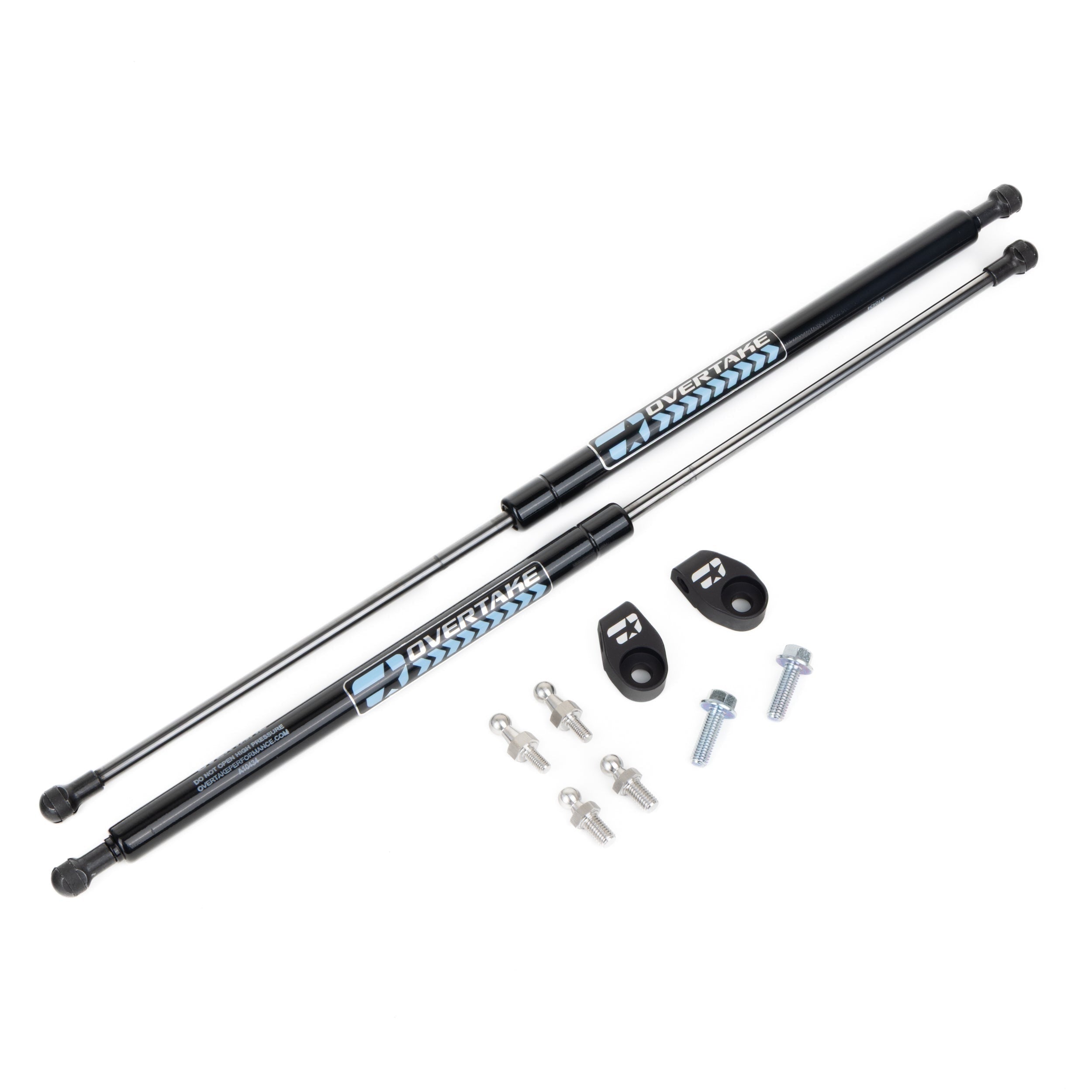 OVERTAKE Hi-Lift Hood Strut Kit - Subaru 2002-2007 WRX, 2004-2007 STI