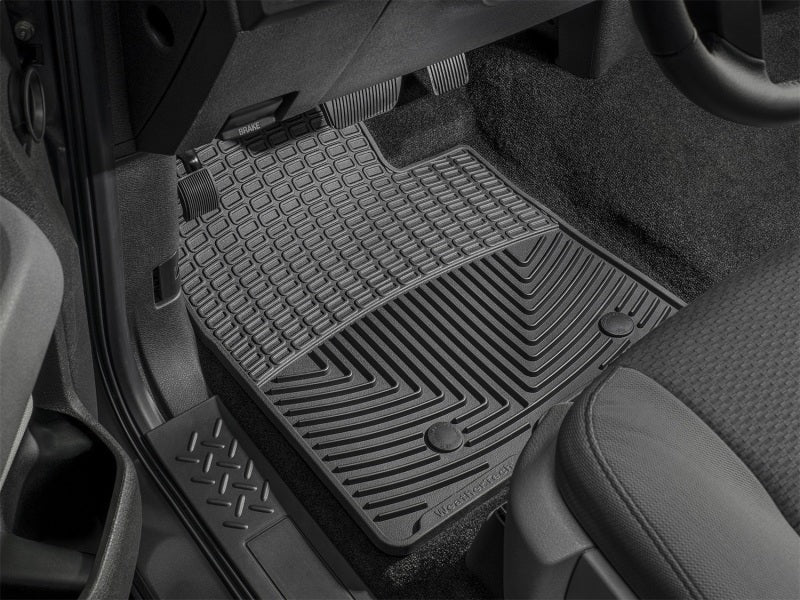 WeatherTech Rear Rubber Floor Mats - Black - 2010-2014 Subaru Legacy / Outback