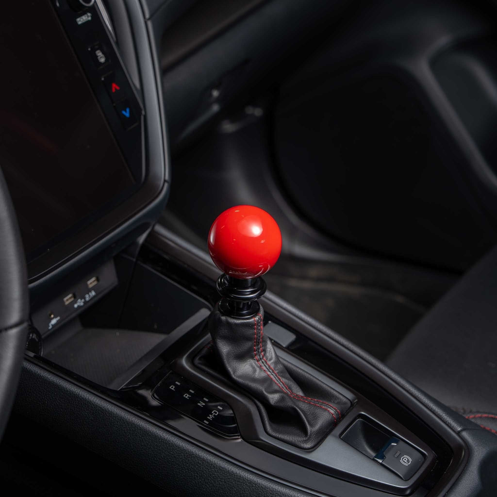 Billetworkz Automatic Shifter - Gloss Red - Fits Subaru CVT: WRX (2022+), Crosstrek (2024+), Forester (2025+), Impreza (2024+), Legacy/Outback (2015+)