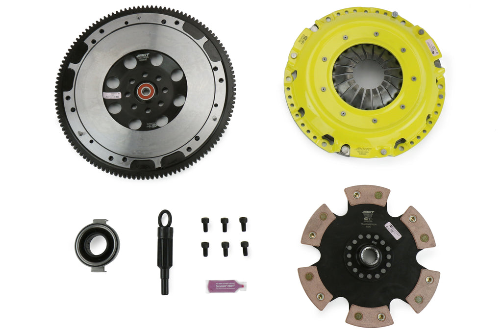 ACT Heavy Duty Race Rigid 6 Pad Clutch Kit w/ Streetlite Flywheel - Subaru 2006-2026 WRX / 2005-2009 Legacy GT