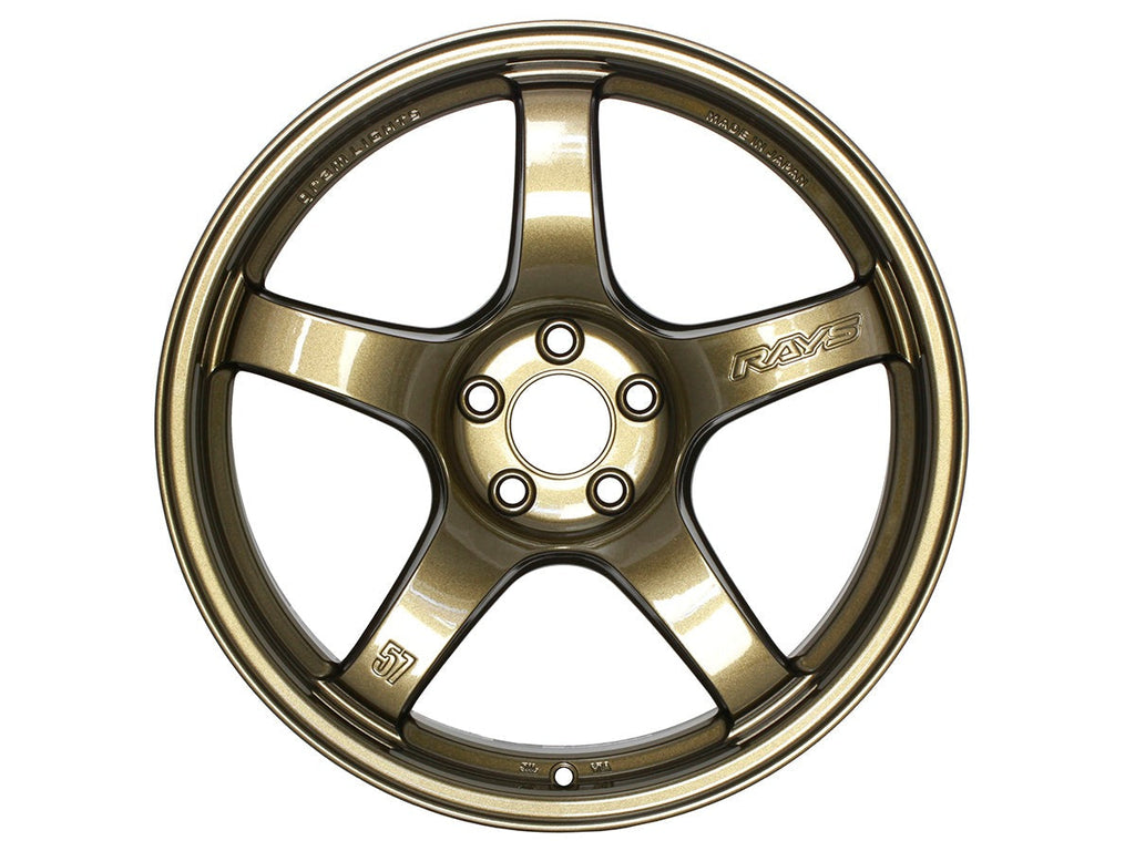 Rays Gram Lights 57CR Bronze 18x9.5 +38mm 5x114.3 (Single Wheel) - 2015-2024 Subaru WRX / 2015-2021 STI / 2019-2024 Forester