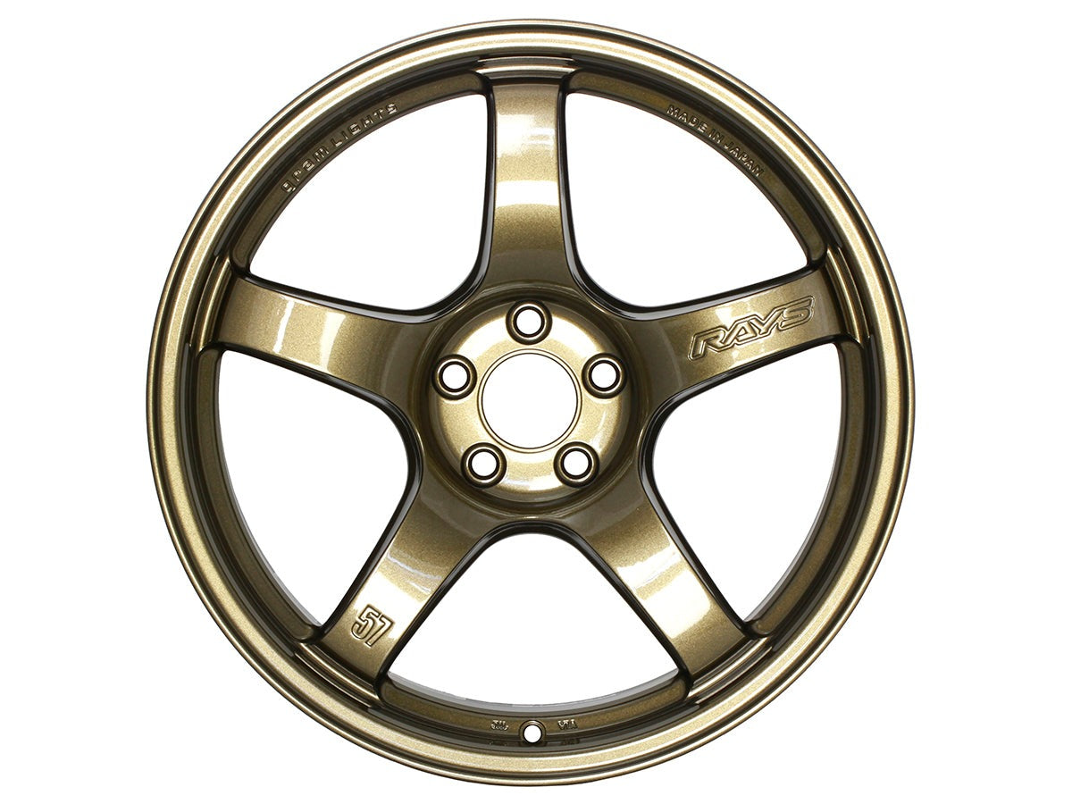 Rays Gram Lights 57CR Bronze 18x9.5 +38mm 5x114.3 (Single Wheel) - 2015-2024 Subaru WRX / 2015-2021 STI / 2019-2024 Forester