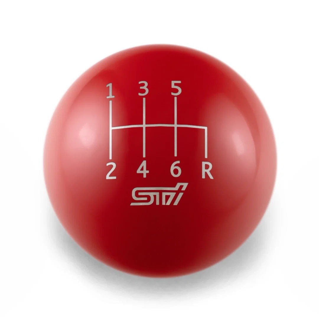 Billetworkz Weighted Shift Knob - 6 Speed STI Standard Engraving - Subaru STI