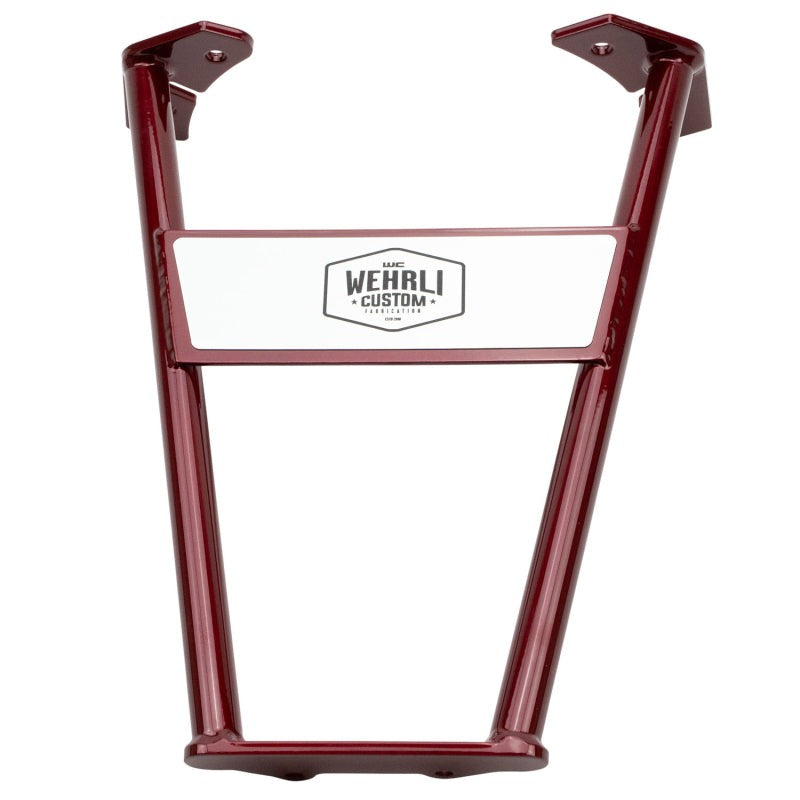 Wehrli 11-19 GM Duramax LML/L5P Transfer Case Brace - WCFab Red